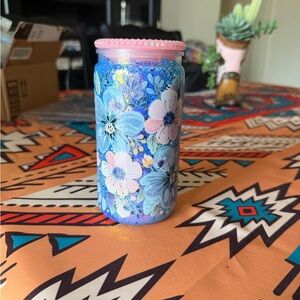 Dry glitter snow glove tumbler just glitter ..